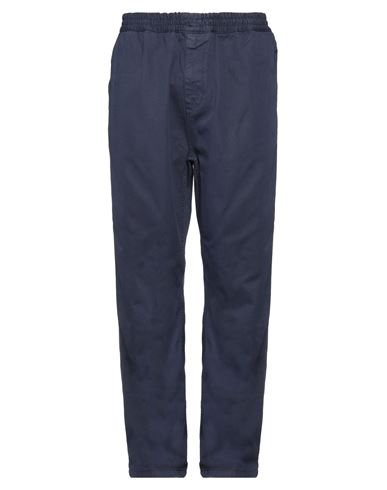 Shop Carhartt Man Pants Midnight Blue Size Xl Organic Cotton