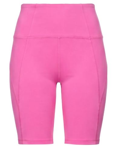 Girlfriend Collective Woman Shorts & Bermuda Shorts Fuchsia Size Xxs Recycled Polyester, Elastane In Pink