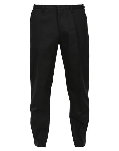 Emporio Armani Man Pants Black Size 42 Cotton, Viscose, Polyester, Elastane