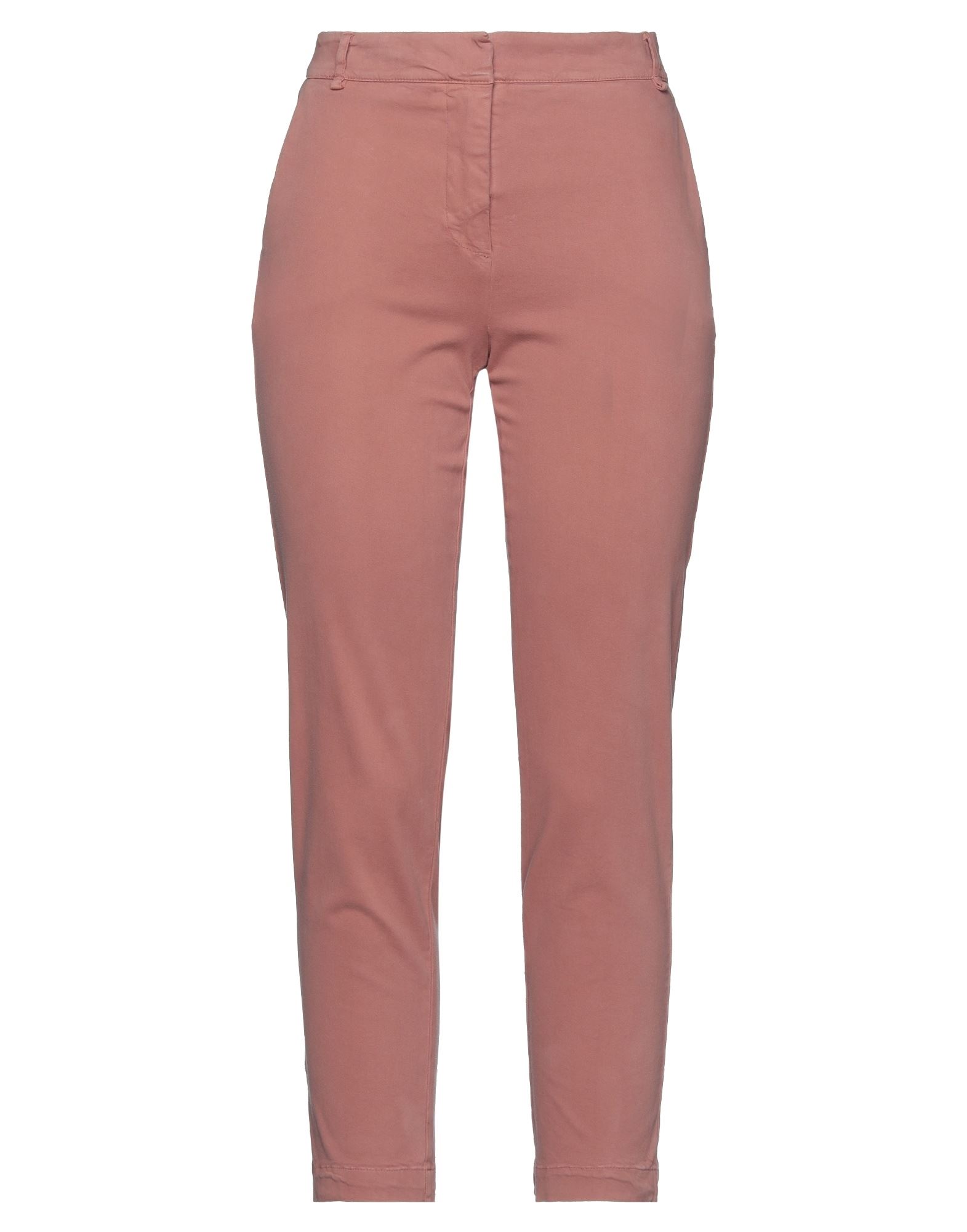 Shop Alessia Santi Woman Pants Pastel Pink Size 12 Cotton, Viscose, Elastane