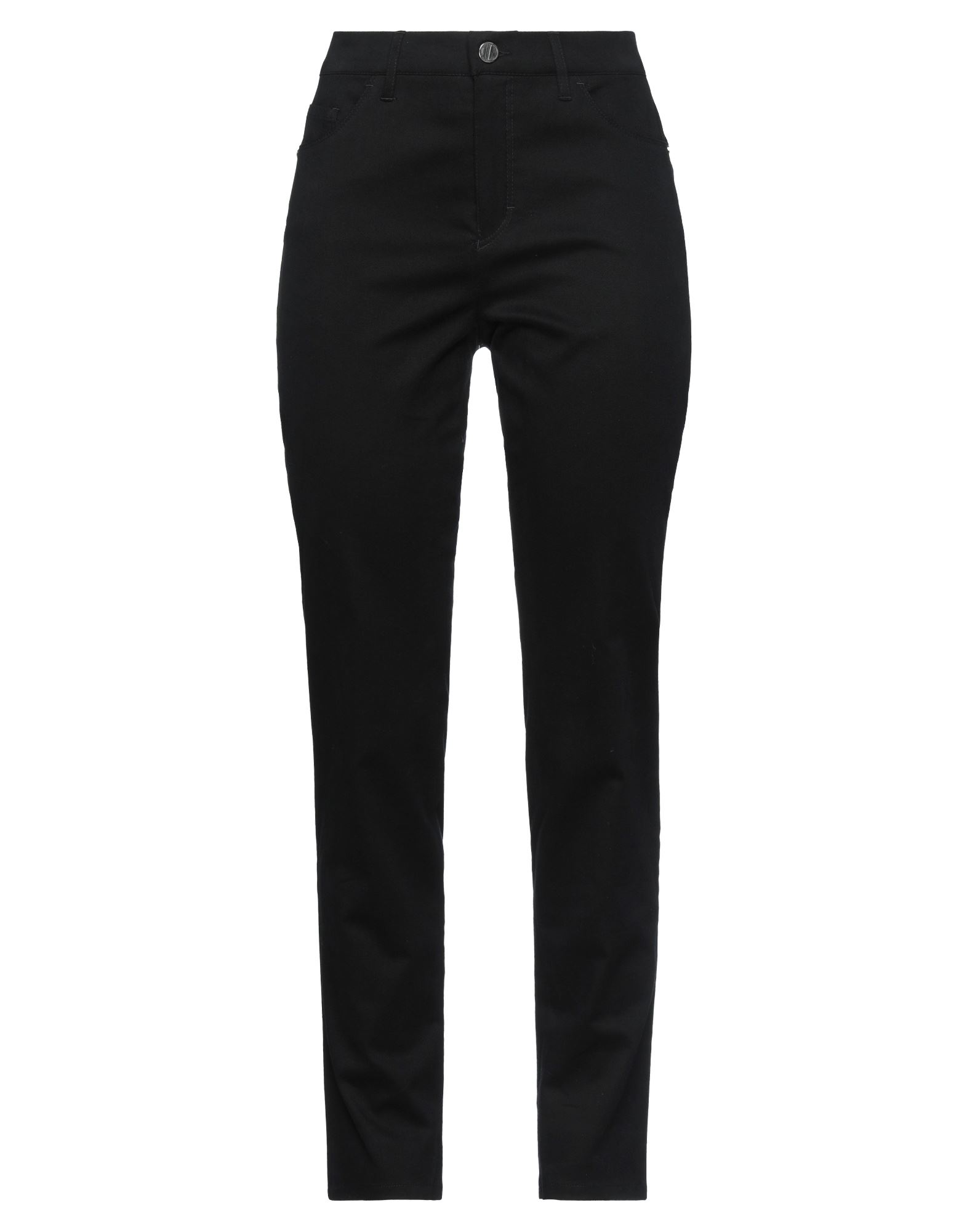 Shop Diana Gallesi Woman Pants Black Size 6 Cotton, Elastane