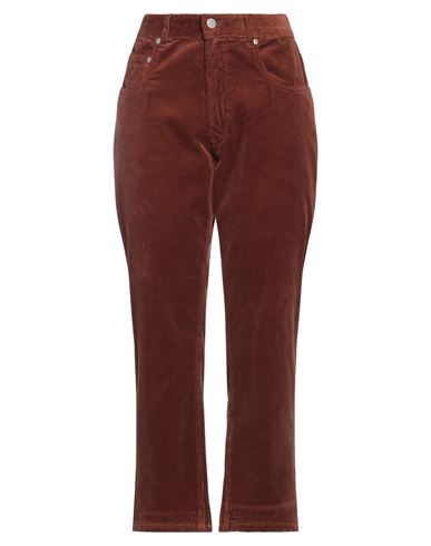 Aspesi Woman Pants Brown Size 31 Cotton