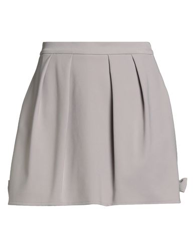 Elisabetta Franchi Woman Shorts & Bermuda Shorts Light Grey Size 2 Polyester, Elastane In Gray