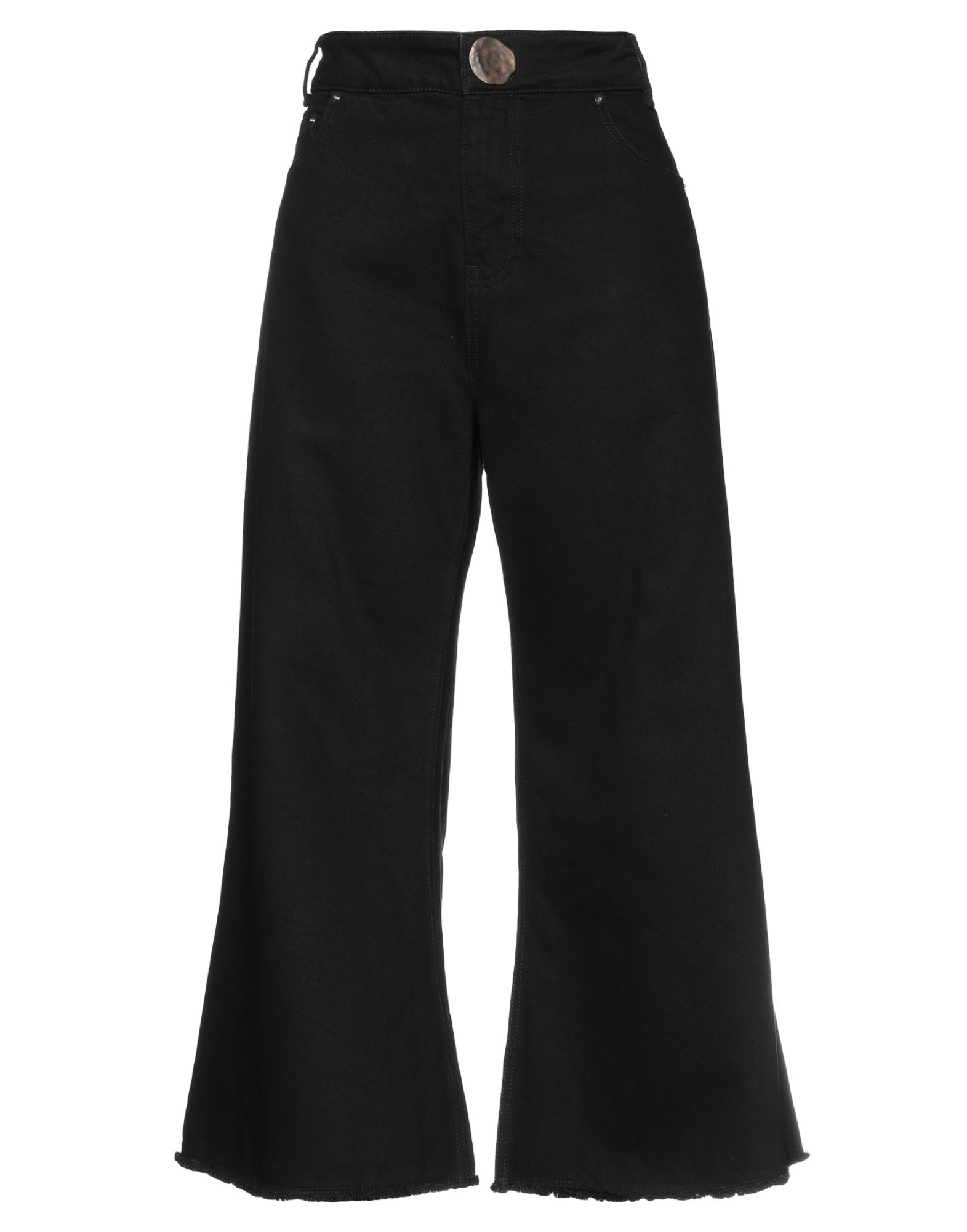 Mother Of Pearl Chloe Cropped Jeans In Black