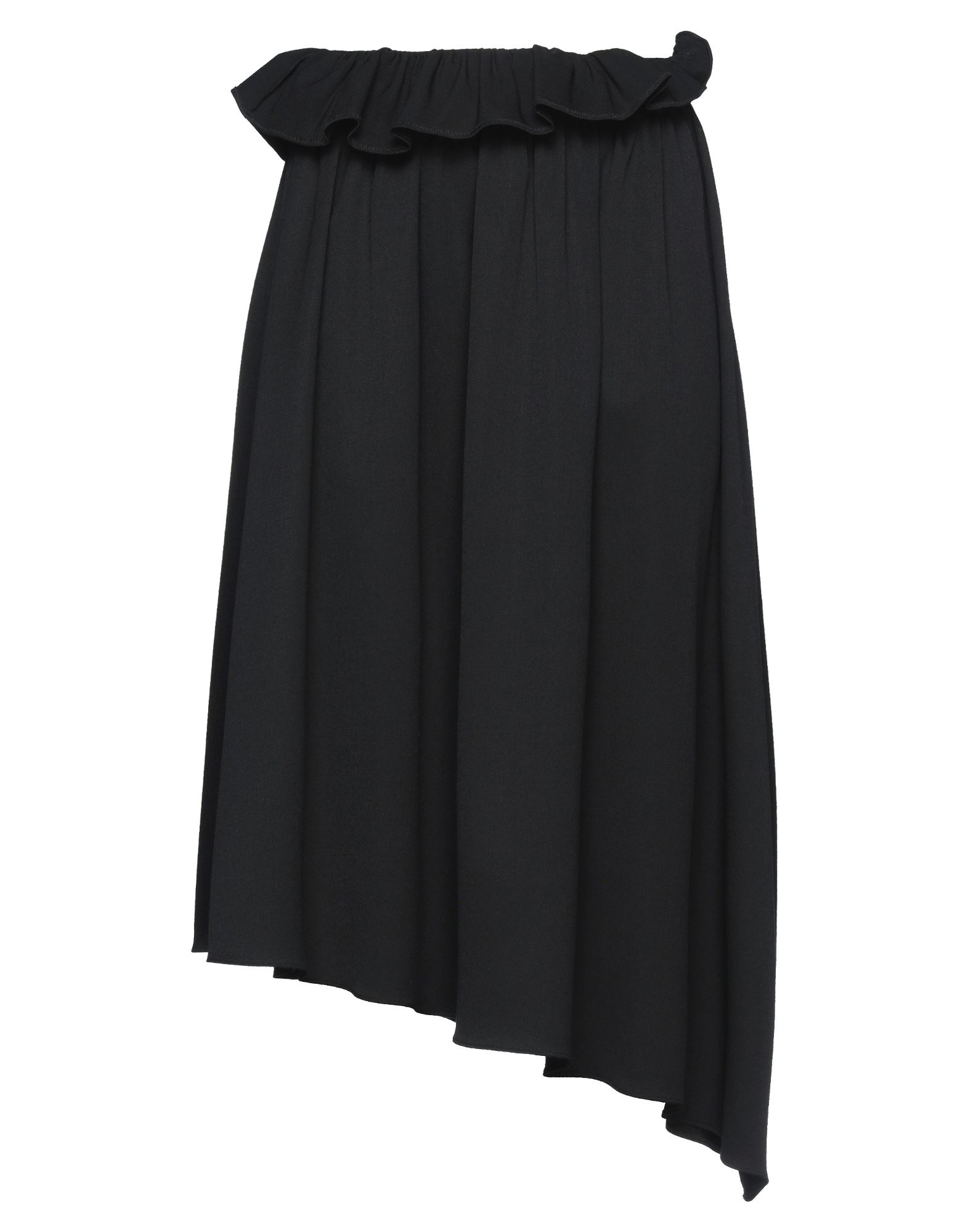 Mm6 Maison Margiela Midi Skirts In Black