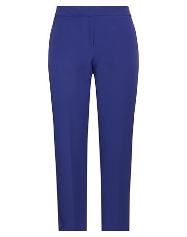 Biancoghiaccio Woman Pants Purple Size 12 Polyester, Elastane In Purple
