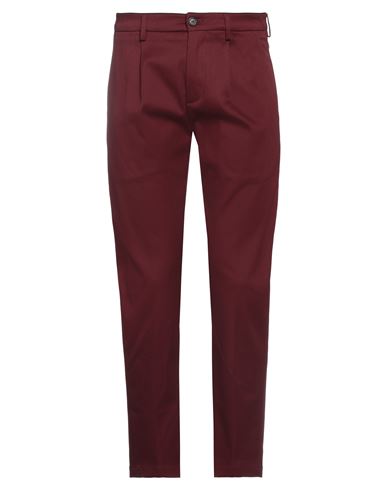 DEPARTMENT 5 DEPARTMENT 5 MAN PANTS BURGUNDY SIZE 30 COTTON, ELASTANE