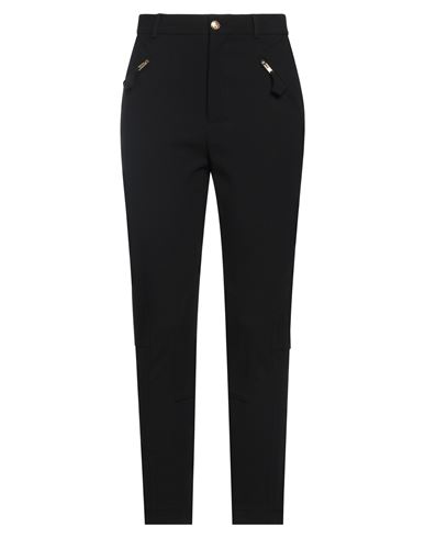 Boutique Moschino Woman Pants Black Size 6 Polyester, Virgin Wool, Elastane