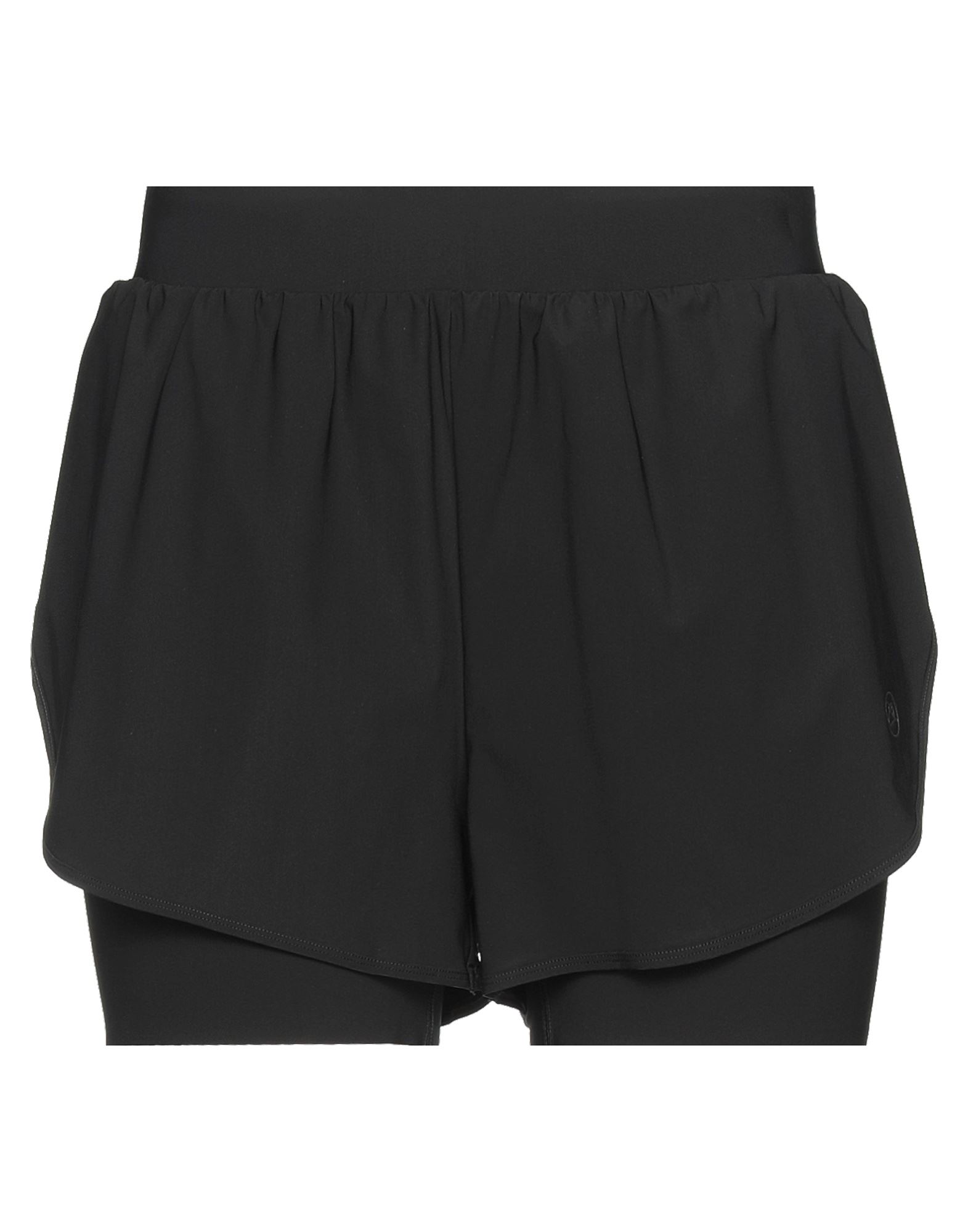 Ernest Leoty Woman Shorts & Bermuda Shorts Black Size Xl Polyamide, Elastane