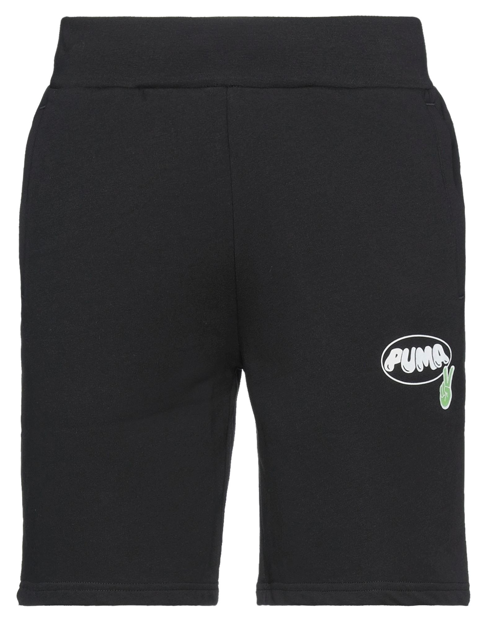 Puma Man Shorts & Bermuda Shorts Black Size Xl Cotton, Polyester