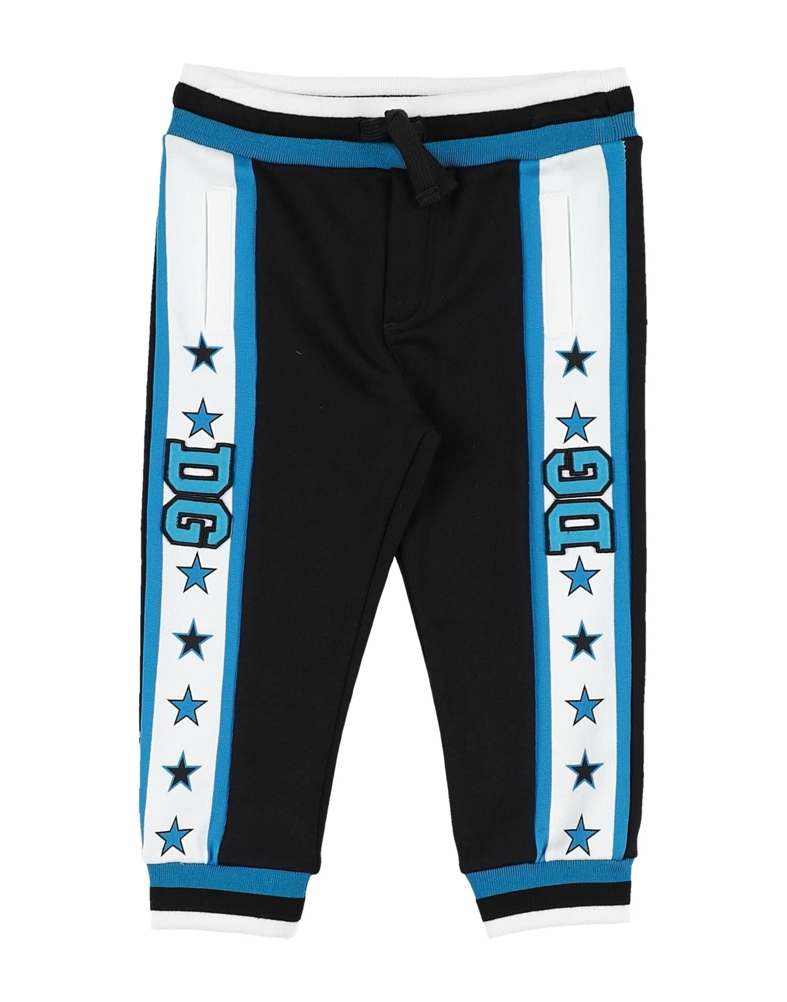 Dolce & Gabbana Side Bands Sweatpants In Blue