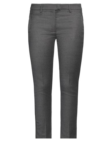 Dondup Woman Pants Lead Size 31 Virgin Wool, Elastane In Grey