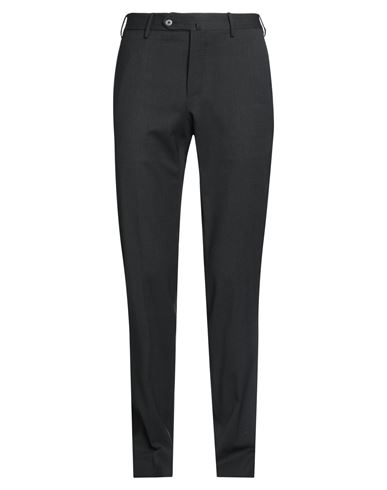 Pt Torino Man Pants Steel Grey Size 32 Polyester, Wool, Elastane