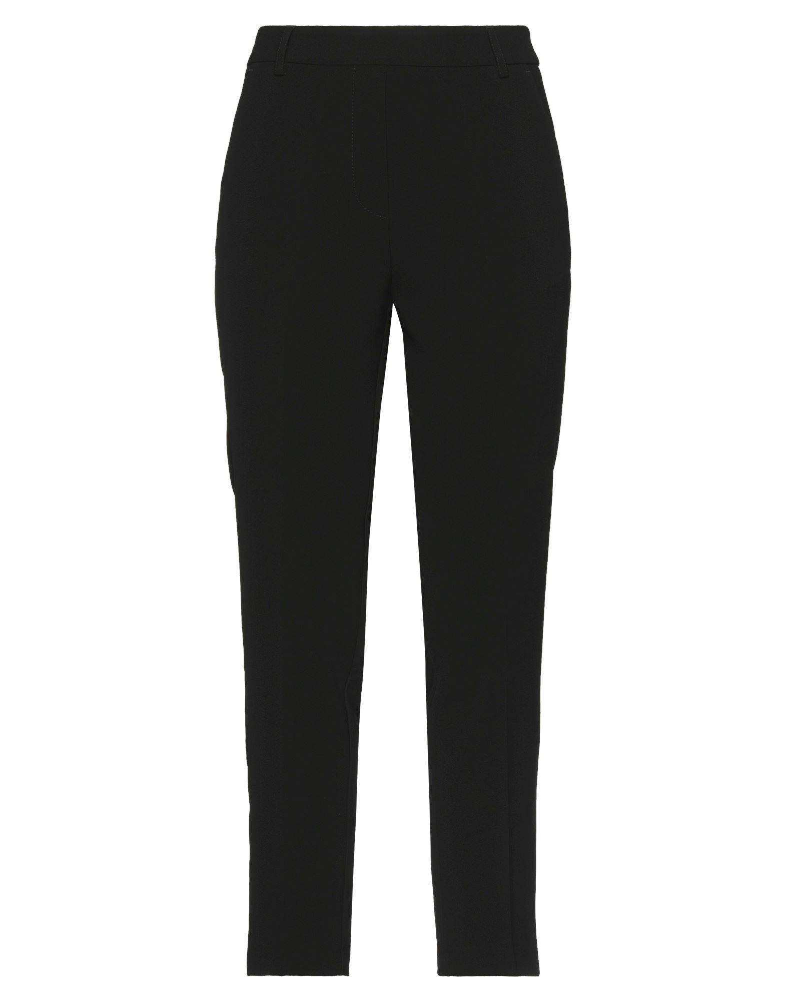 Shop Rue Du Bac Woman Pants Black Size 6 Polyester, Elastane