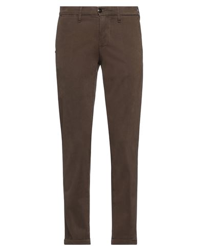 Shop Re-hash Re_hash Man Pants Brown Size 33 Modal, Cotton, Elastane, Tencel