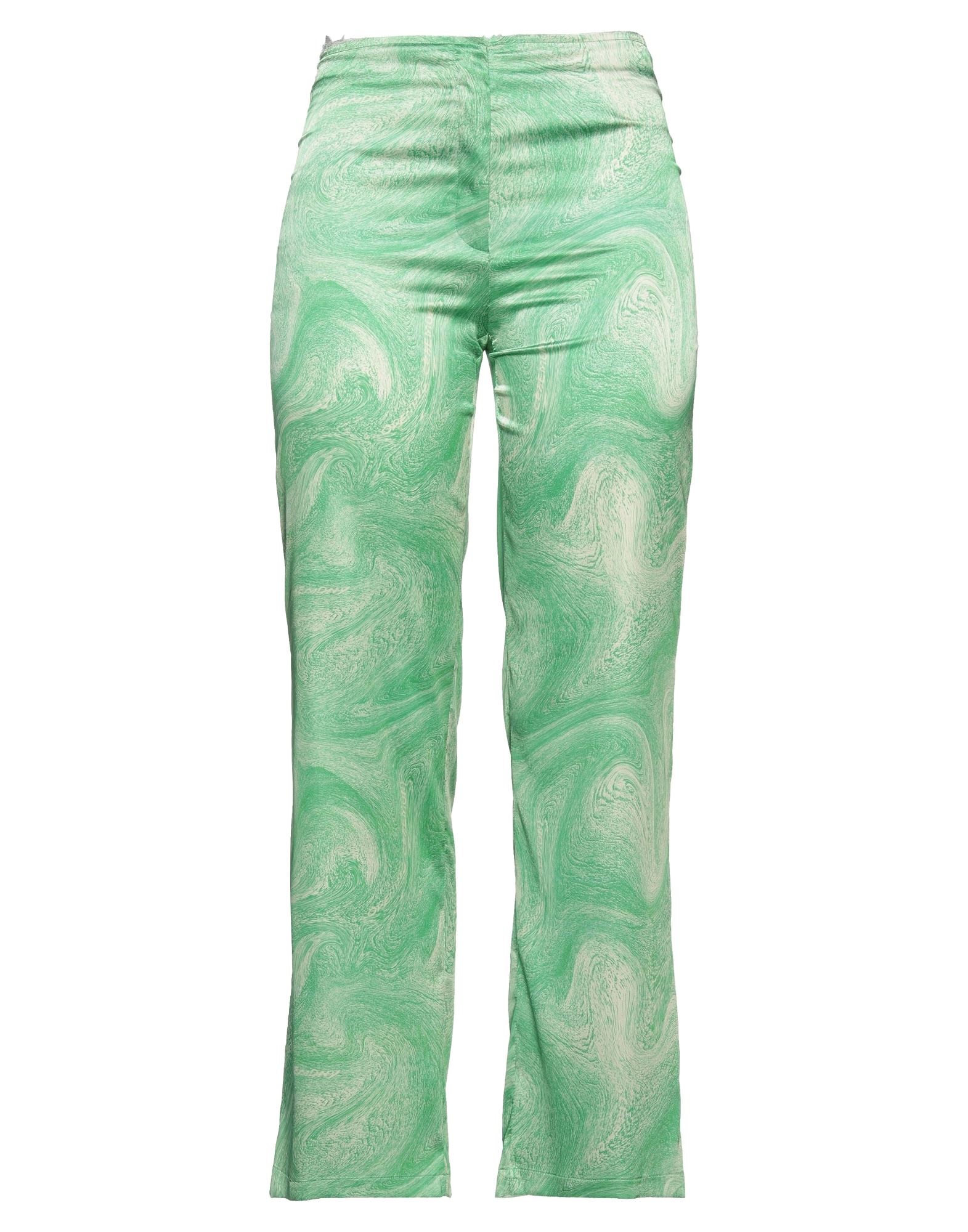 Shop Opening Ceremony Woman Pants Light Green Size 6 Polyester, Elastane