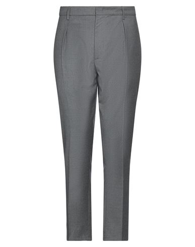 Dondup Man Pants Lead Size 35 Cotton, Lyocell, Elastane In Grey