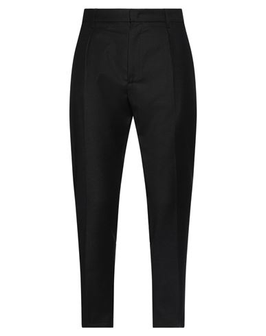 Dondup Man Pants Steel Grey Size 35 Virgin Wool, Elastane