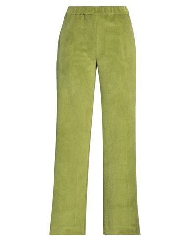 Rue Du Bac Woman Pants Green Size 4 Polyester, Polyamide, Elastane