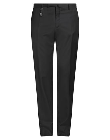 Incotex Man Pants Black Size 36 Super 110s Wool In Black
