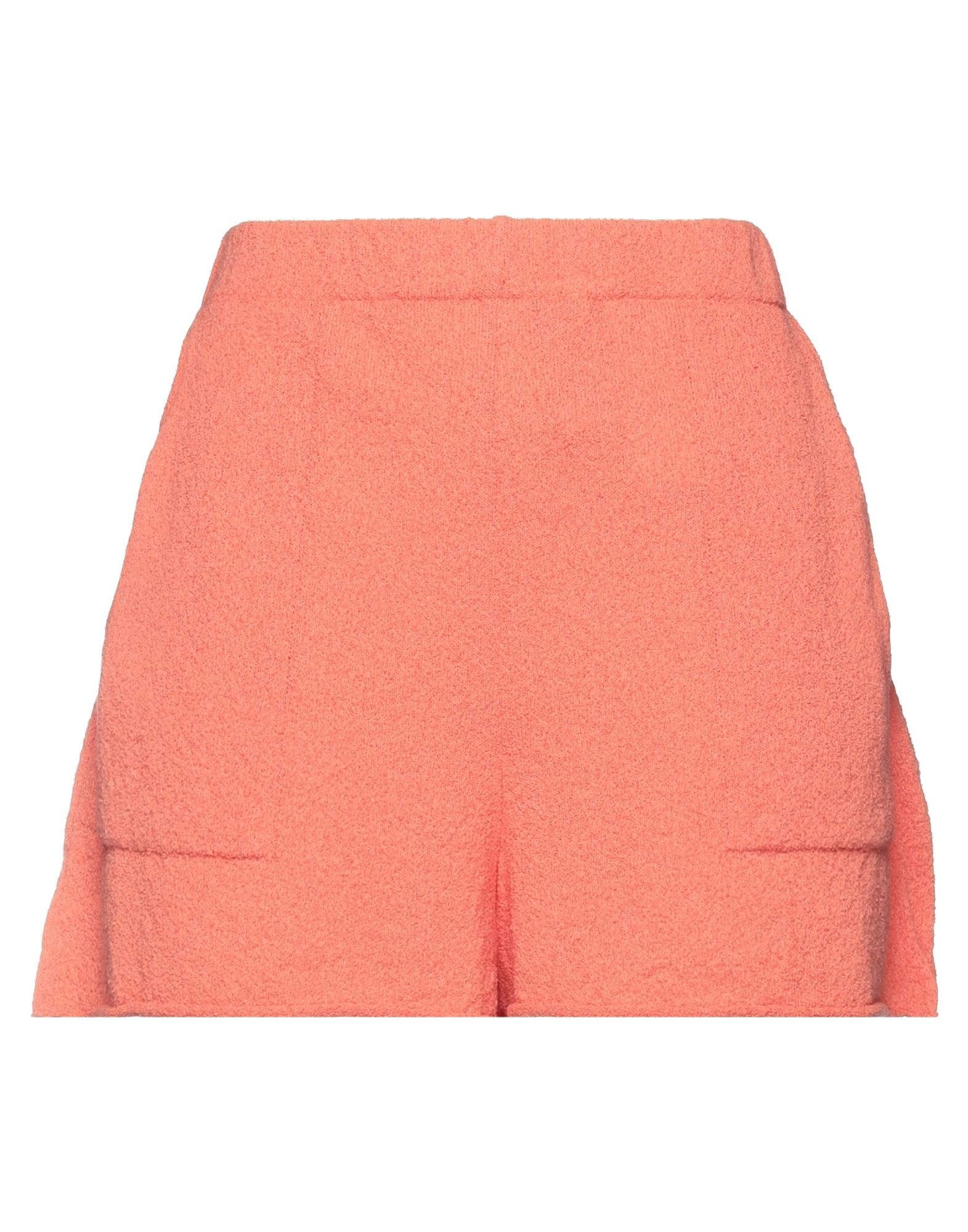 Opening Ceremony Woman Shorts & Bermuda Shorts Coral Size L Cotton, Polyamide In Red