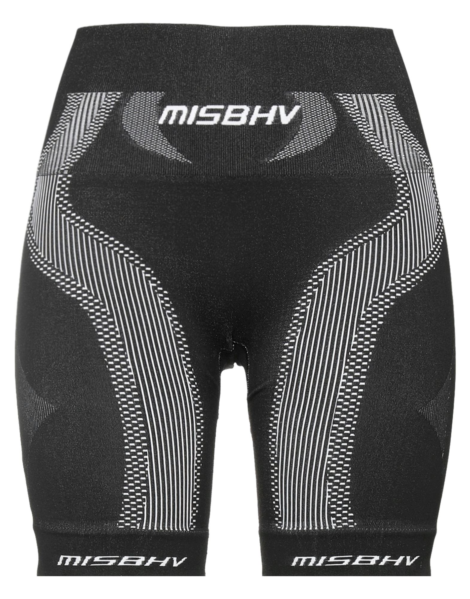 Misbhv Sport Active Graphic-print Shorts In Black
