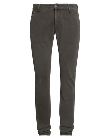 Jacob Cohёn Man Jeans Chocolate Brown Size 32 Cotton, Elastane, Polyester In Black
