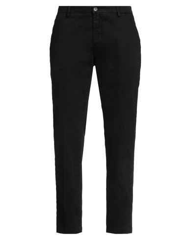 Yan Simmon Man Pants Black Size 40 Cotton, Polyester, Elastane