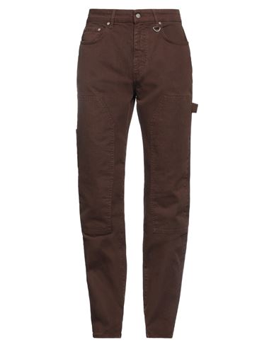 Represent Brown Stretch Cotton Jeans In Brown