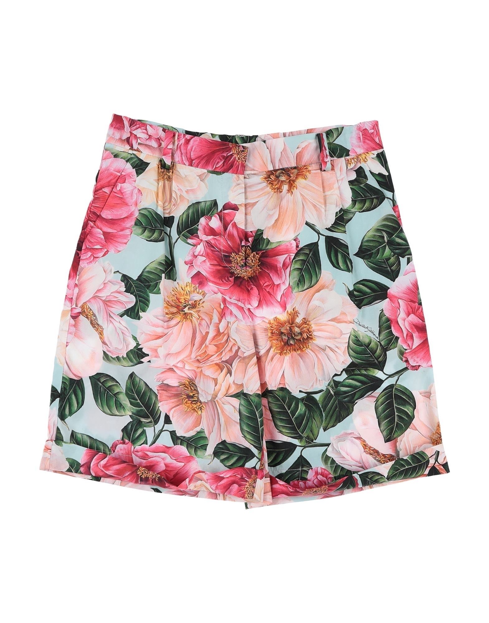 Dolce & Gabbana Toddler Girl Shorts & Bermuda Shorts Pink Size 5 Cotton In Sky Blue