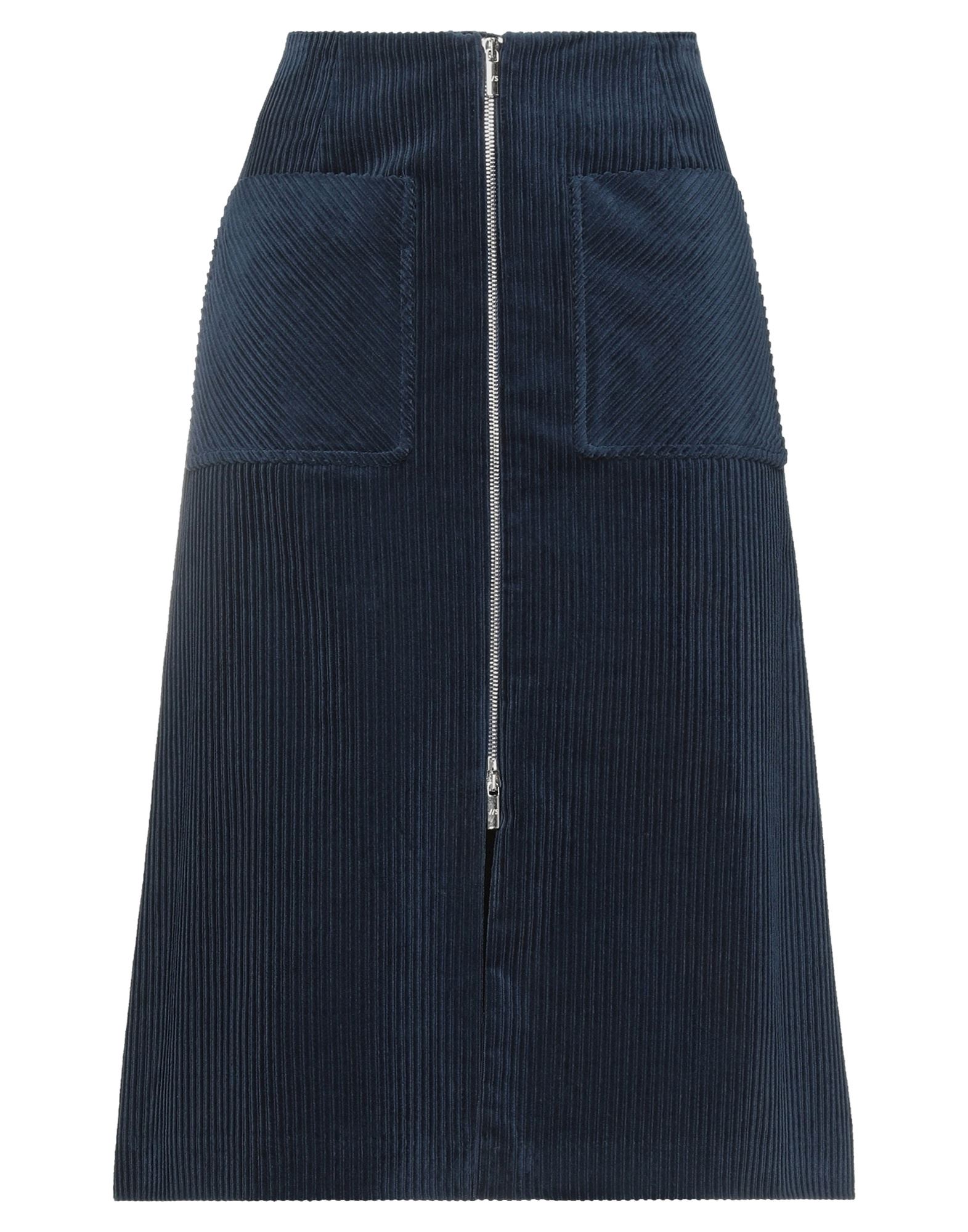 Sfizio Midi Skirts In Blue | ModeSens