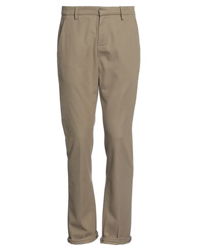 Dondup Man Pants Khaki Size 29 Cotton, Modal, Elastane In Beige