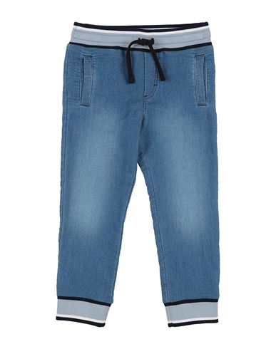 Dolce & Gabbana Babies'  Toddler Boy Pants Blue Size 7 Cotton, Polyester, Elastane, Viscose