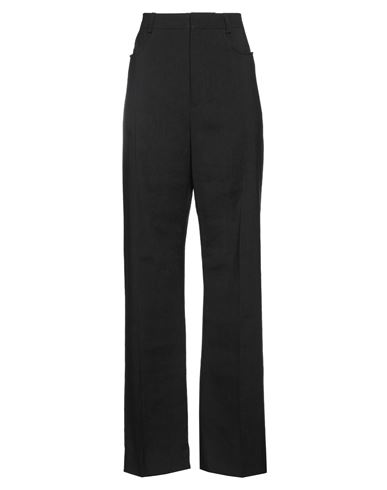 Jacquemus Woman Pants Black Size 12 Viscose, Silk