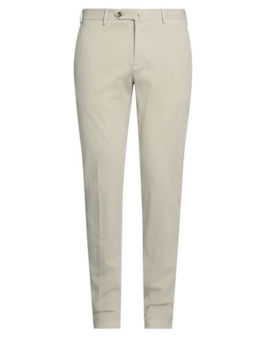 Pt Torino Man Pants Ivory Size 34 Modal, Cotton, Elastane In White