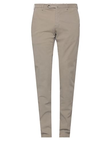 Pt Torino Man Pants Dove Grey Size 40 Modal, Cotton, Elastane