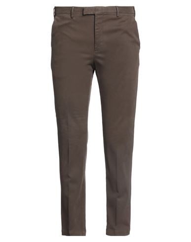 Pt Torino Man Pants Brown Size 30 Cotton, Lyocell, Elastane