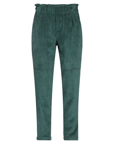Rue Du Bac Woman Pants Dark Green Size 2 Polyester, Polyamide, Elastane