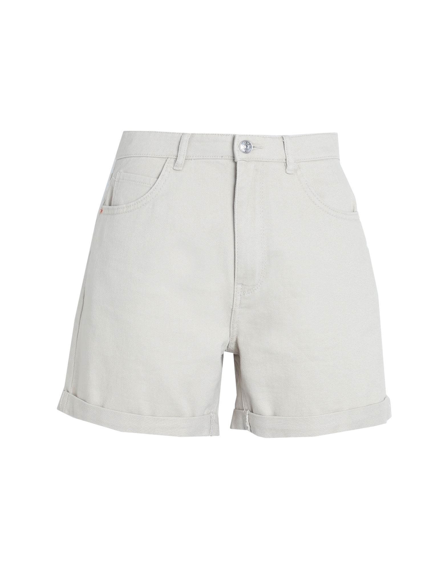 Only Denim Shorts In Beige