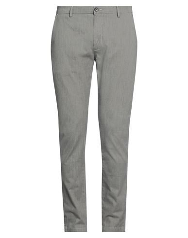 Yan Simmon Man Pants Grey Size 36 Cotton, Elastane
