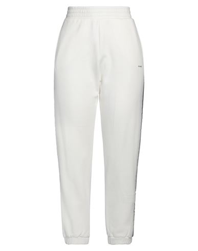 Pinko Woman Pants White Size L Cotton, Lyocell