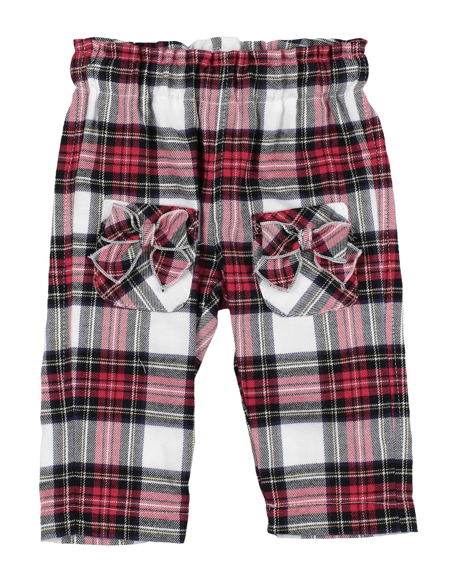 Shop Aletta Newborn Girl Pants Garnet Size 3 Cotton In Red