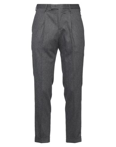 Pt Torino Man Pants Lead Size 38 Viscose, Polyester, Virgin Wool, Elastane In Grey