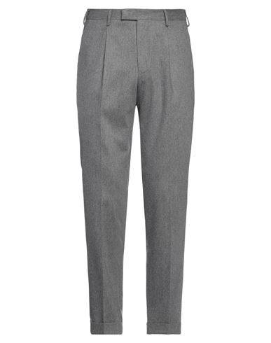 Pt Torino Man Pants Grey Size 38 Virgin Wool, Elastane