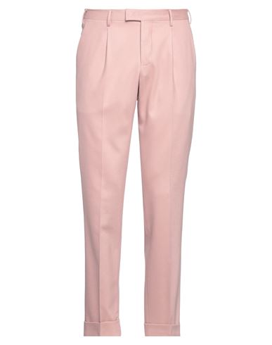 Pt Torino Man Pants Pastel Pink Size 34 Virgin Wool, Elastane
