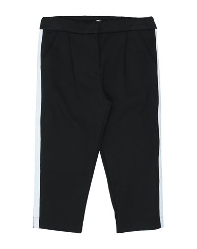 Dolce & Gabbana Babies'  Newborn Girl Pants Black Size 3 Cotton, Polyamide, Viscose, Polyester