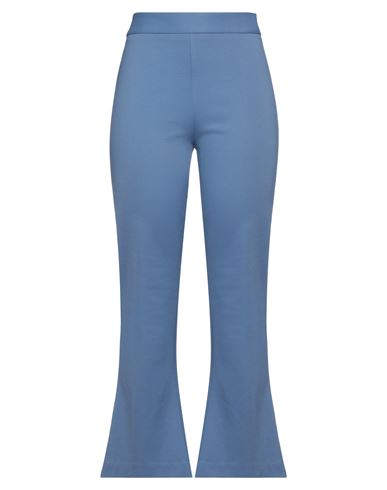 Chiara B. Woman Pants Light Blue Size 8 Viscose, Polyamide, Elastane