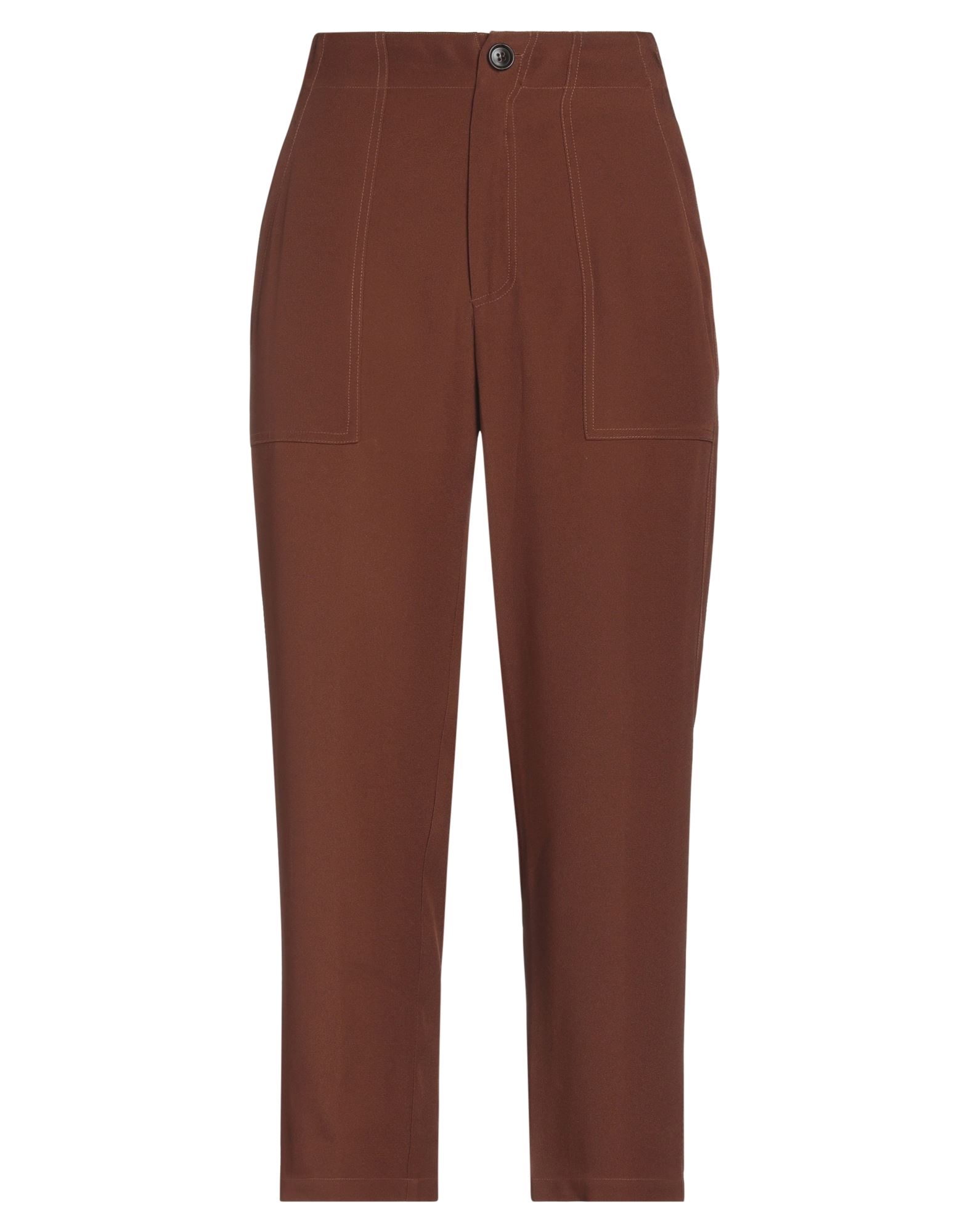 Semicouture Pants In Brown