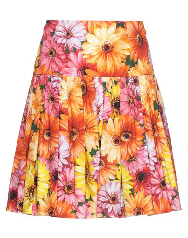 Dolce&Gabbana Falda midi Mujer Naranja 34 Mujer