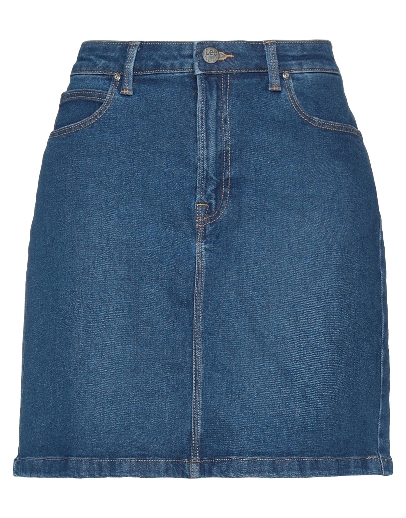 Lee Denim Skirts In Blue | ModeSens
